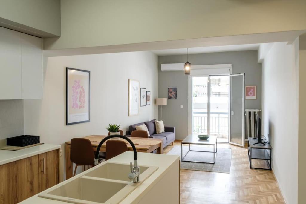 アテネModern Pangrati Flat!アパートメント エクステリア 写真